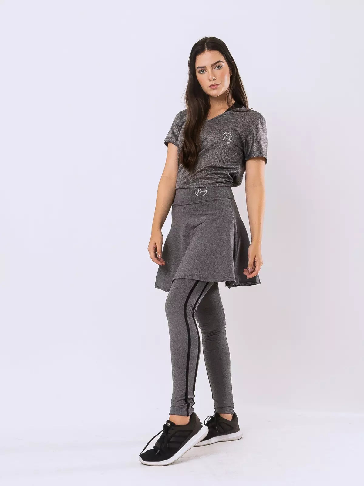 Conjunto Camisa e Calça Saia Basic