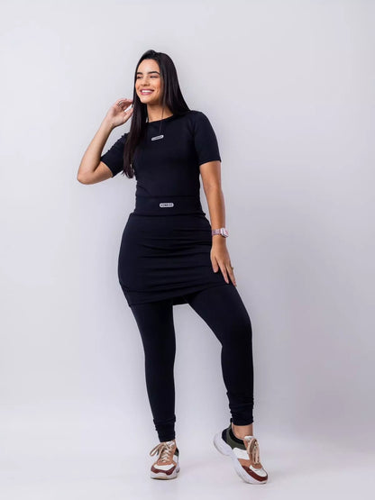 Conjunto Camisa e Short Saia Aesthetic