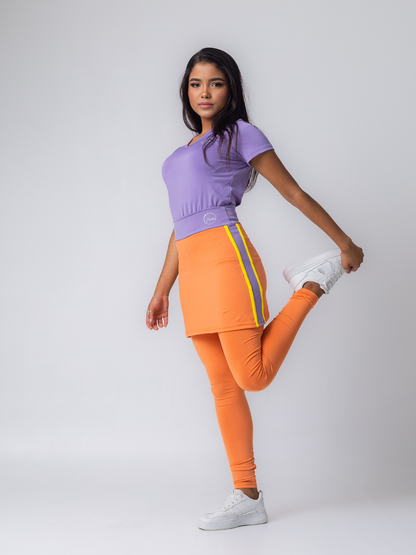 Conjunto Camisa e Calça Saia Candy Collor