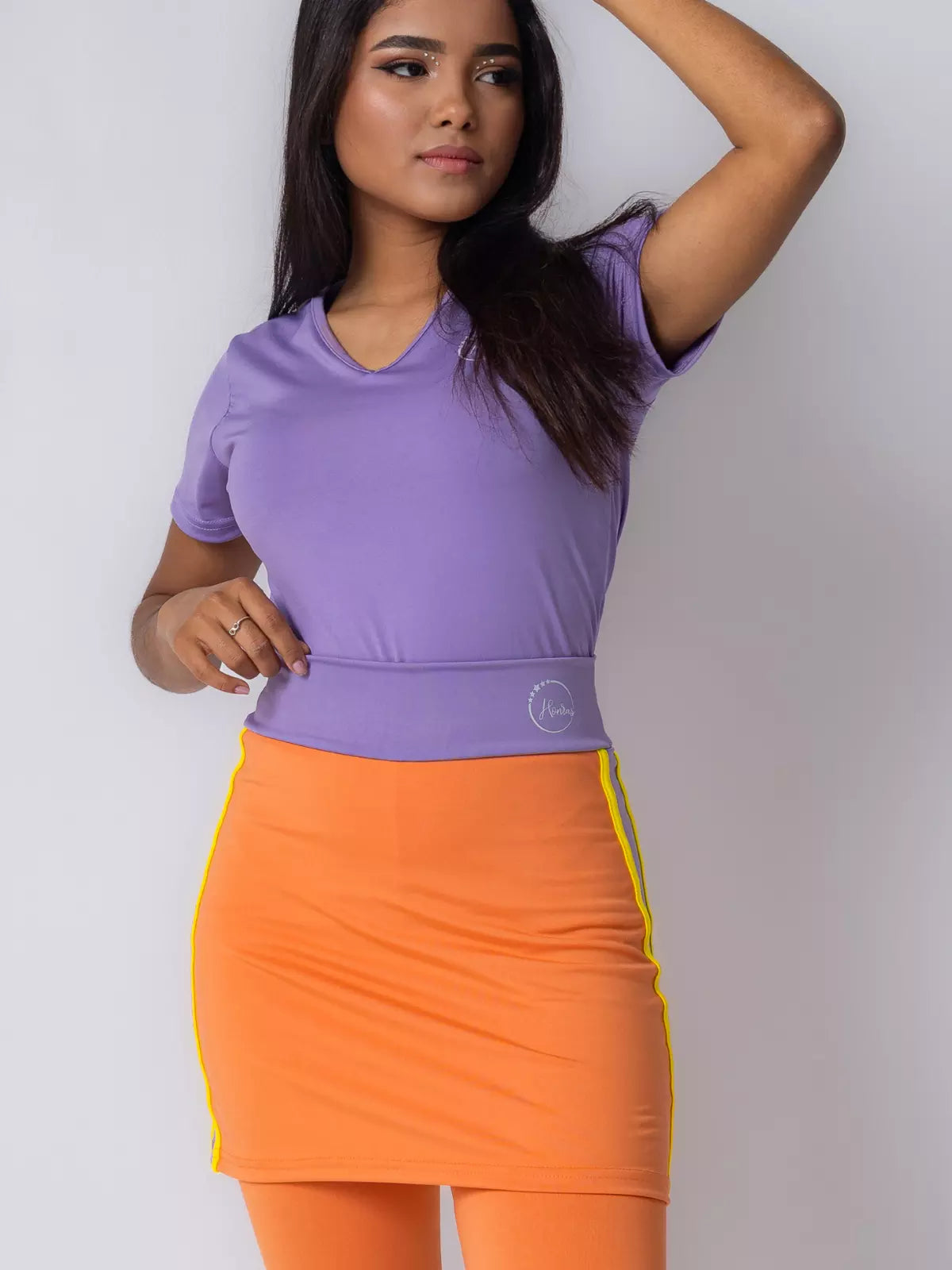 Conjunto Camisa e Calça Saia Candy Collor