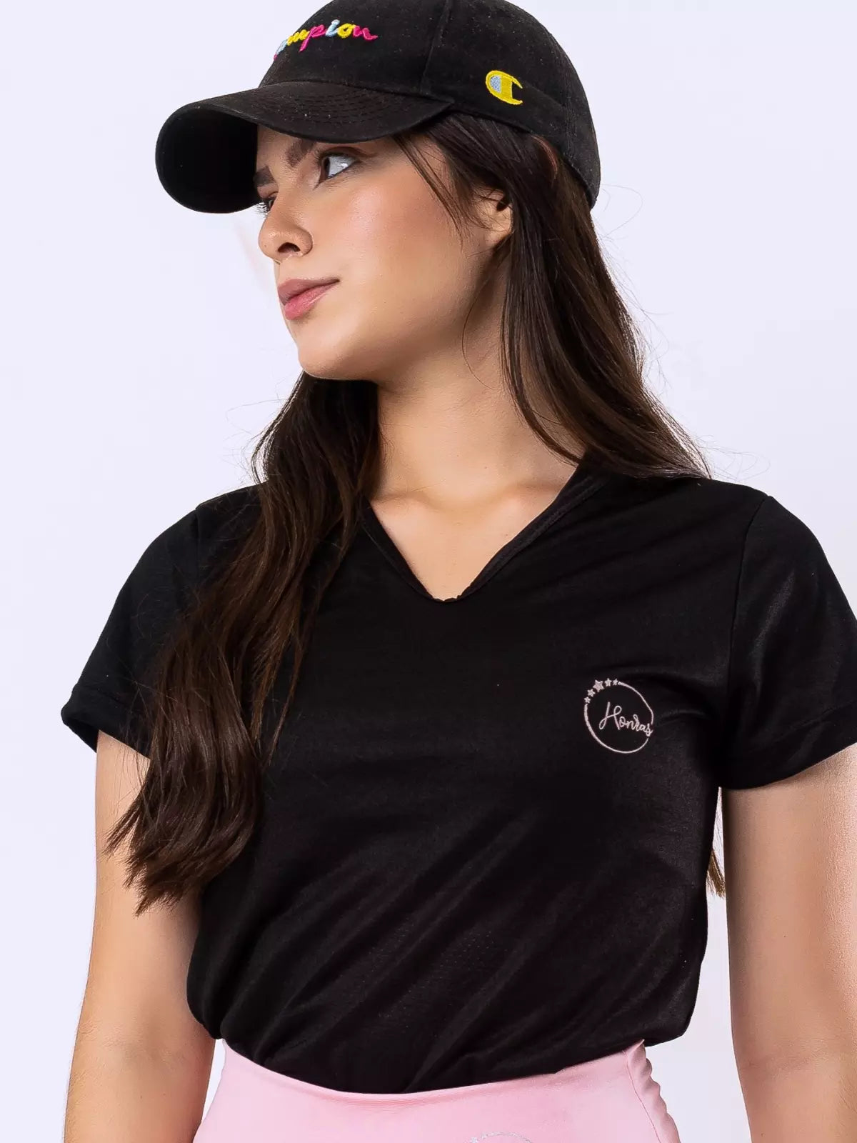 Camiseta Poliéster Furadinha Basic