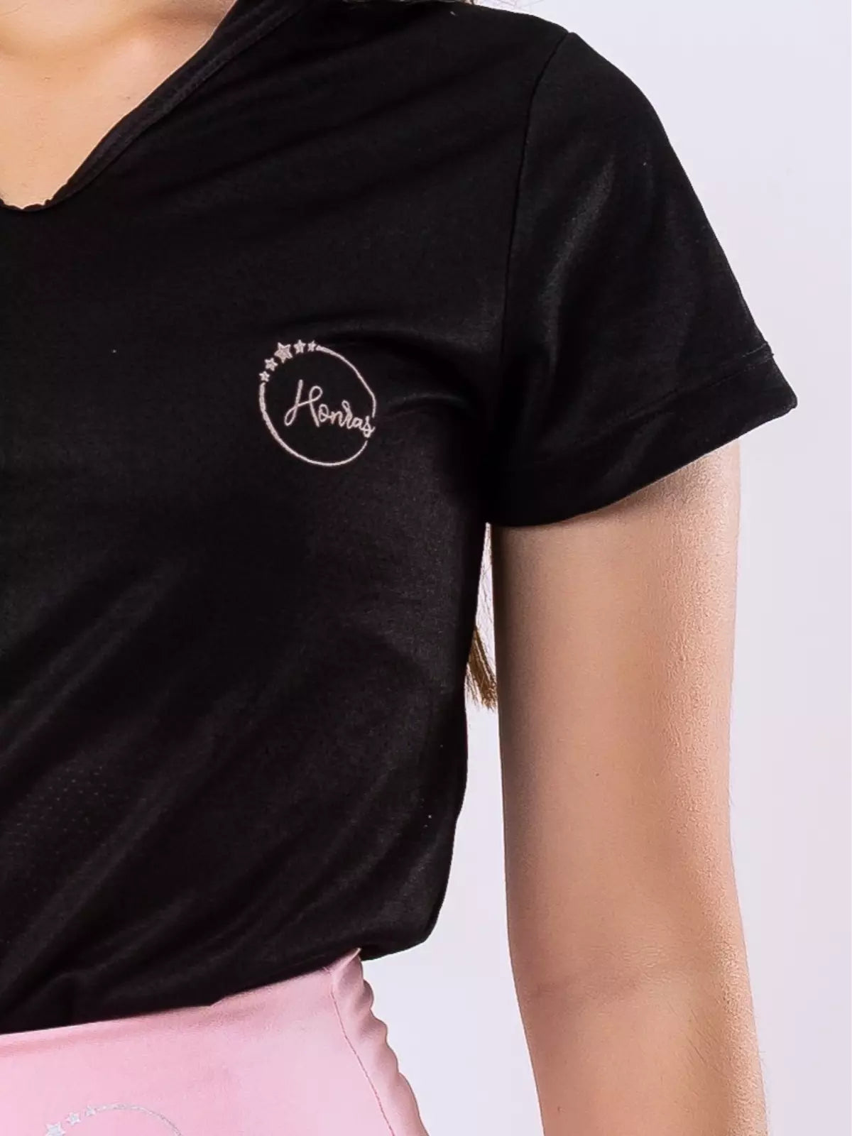 Camiseta Poliéster Furadinha Basic