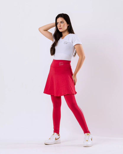 Conjunto Camisa e Calça Saia Basic