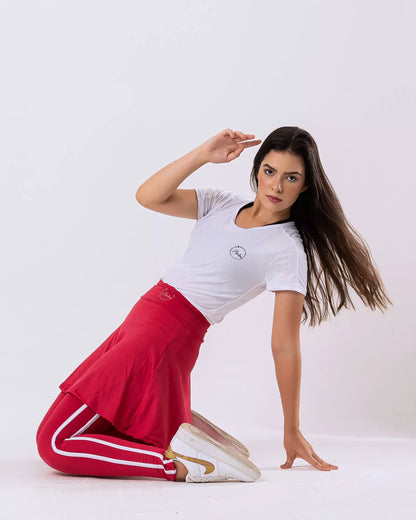 Conjunto Camisa e Calça Saia Basic