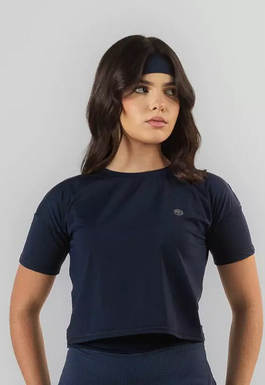 Camiseta Cropped Poliamida