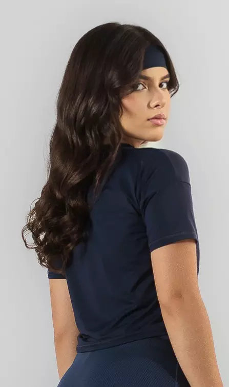 Camiseta Cropped Poliamida